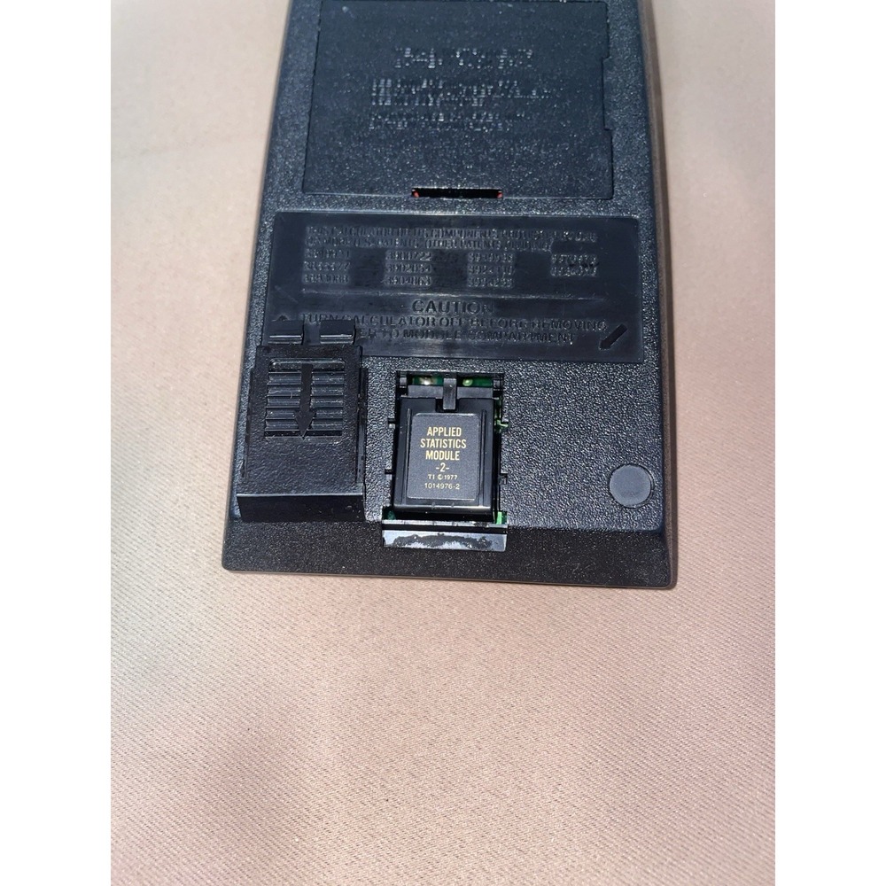 VTG Texas Instruments TI Programmable 58 C Calculator & Module untested AS-IS - Picture 10 of 10
